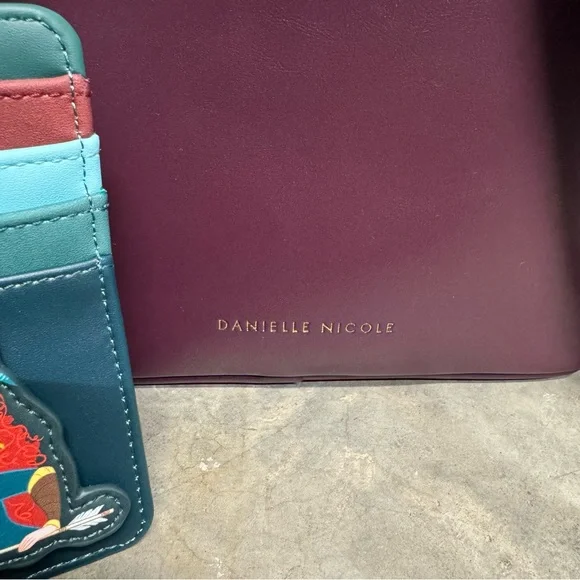 Danielle Nicole Purple and Teal Backpack - Picture 10 of 10